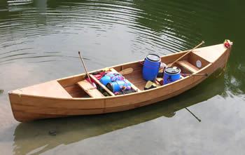 20' Freight Canoe, Canadian Canoe, Marine ply Canoe