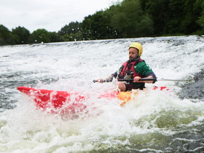 man-enjoy-riding-boat